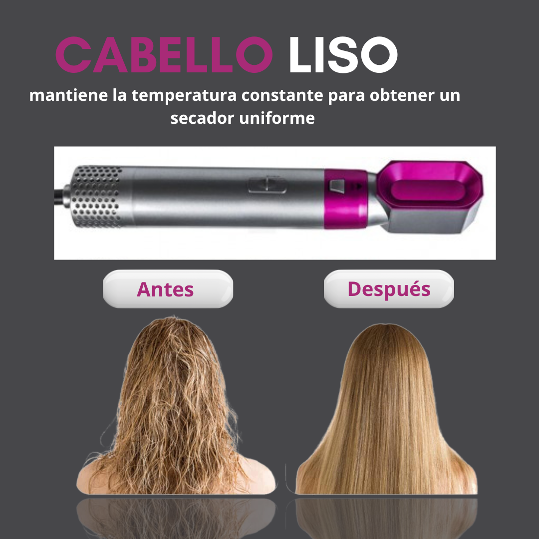 Moldeador de cabello 5 en 1