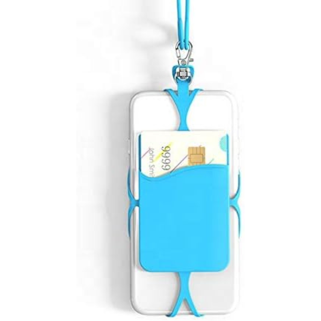 Soporte De Funda Para Teléfono Con Bolsillo Para Tarjetas